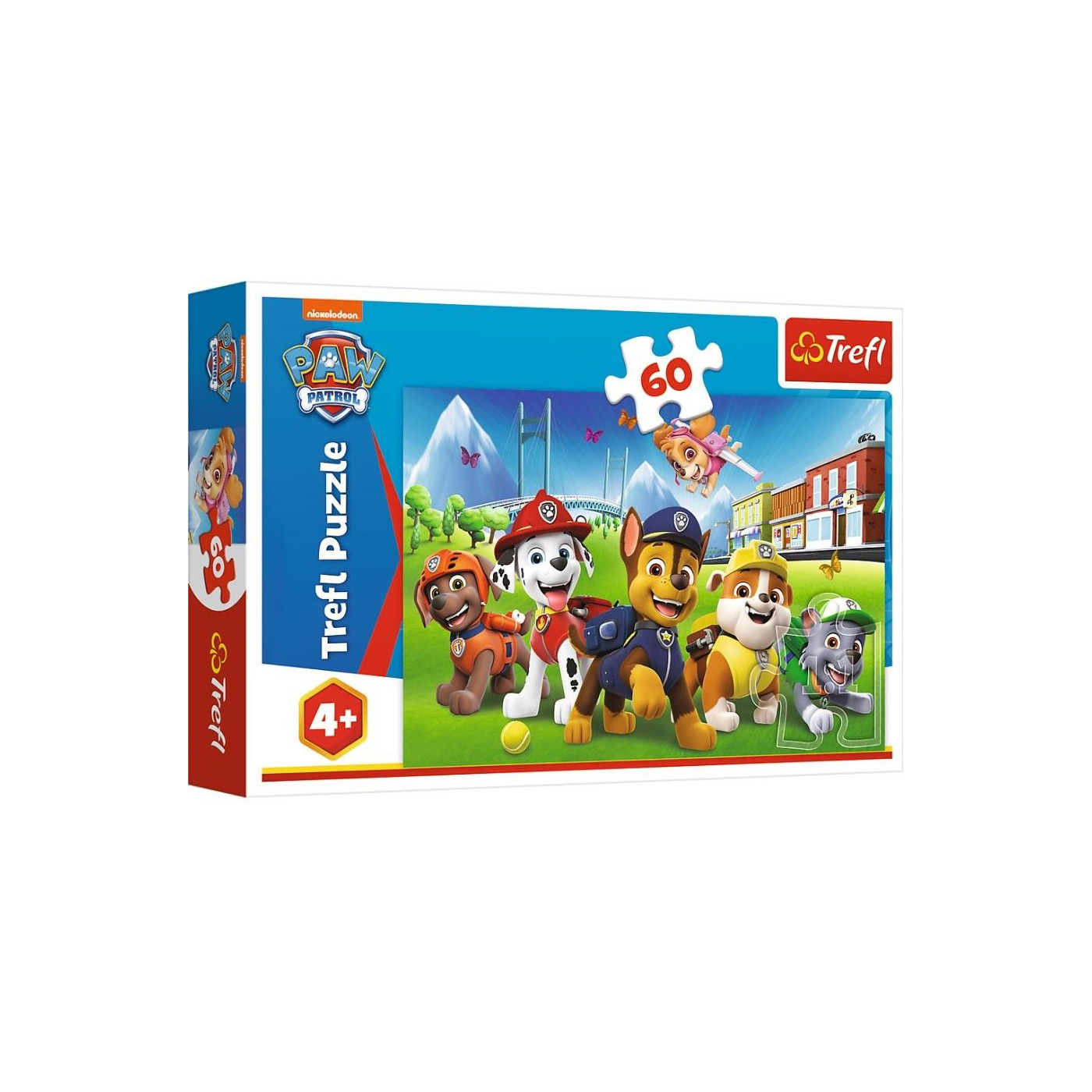 Puzzle Psi patrol 60 el. 4+ zabawka edukacyjna dla dziecka Puzzle Psi patrol 60 el. 4+ zabawka edukacyjna dla dziecka