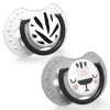 Smoczek uspokajający dla dziecka LOVI 0-3 m Salt&Pepper