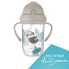 Canpol babies Kubek niekapek ze składaną rurką silikonową z odważnikiem 270 ml Szary