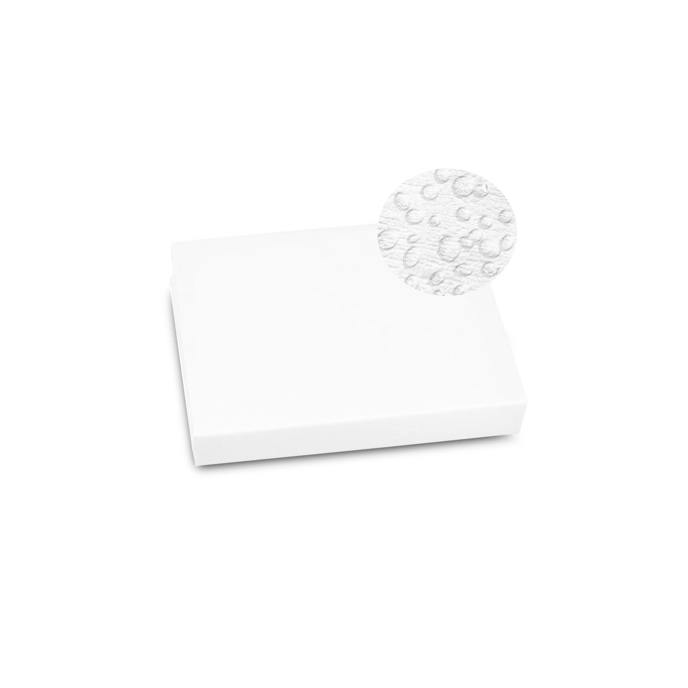 Prześcieradło Nieprzemakalne z Gumką do łóżeczka dla dziecka - 120x60 cm Jersey 100% bawełna Wodoodporne