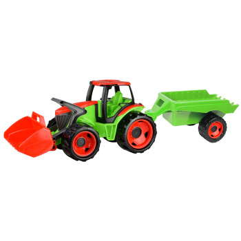 LENA Traktor z przyczepą 02136