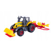 POJAZDY ROLNICZE TRAKTOR + PRZYCZEPA METALOWE 3szt