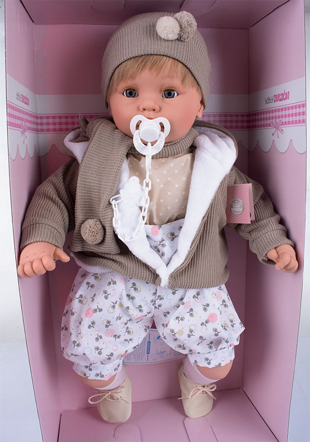 Lalka dulzon 62 cm stojąca miękka duża lala