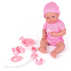 Zabawka lalka bobas gumowy z akcesoriami 18m+