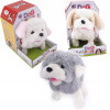 Piesek interaktywny, chodzi, skacze i szczeka - pluszowy szczeniak zabawka