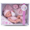 Lalka niemowlak bobasek gumowy z akcesoriami