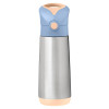 Bidon termiczny dla dzieci ze słomką 500ml B.Box Peachy