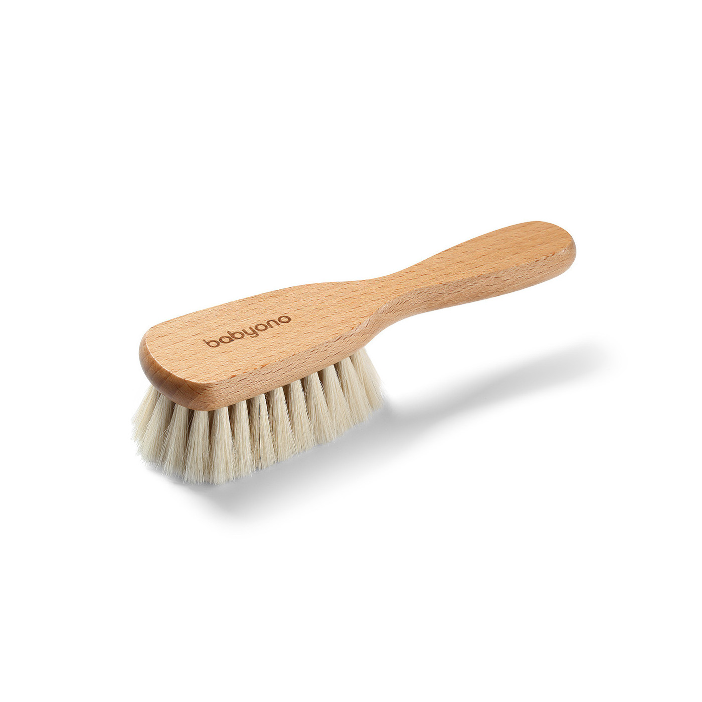 Pierwsza szczotka do włosów dla niemowlaka naturalne włosie