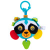 Zabawka dla niemowlaka przywieszka, zawieszka balibazoo kolorowa