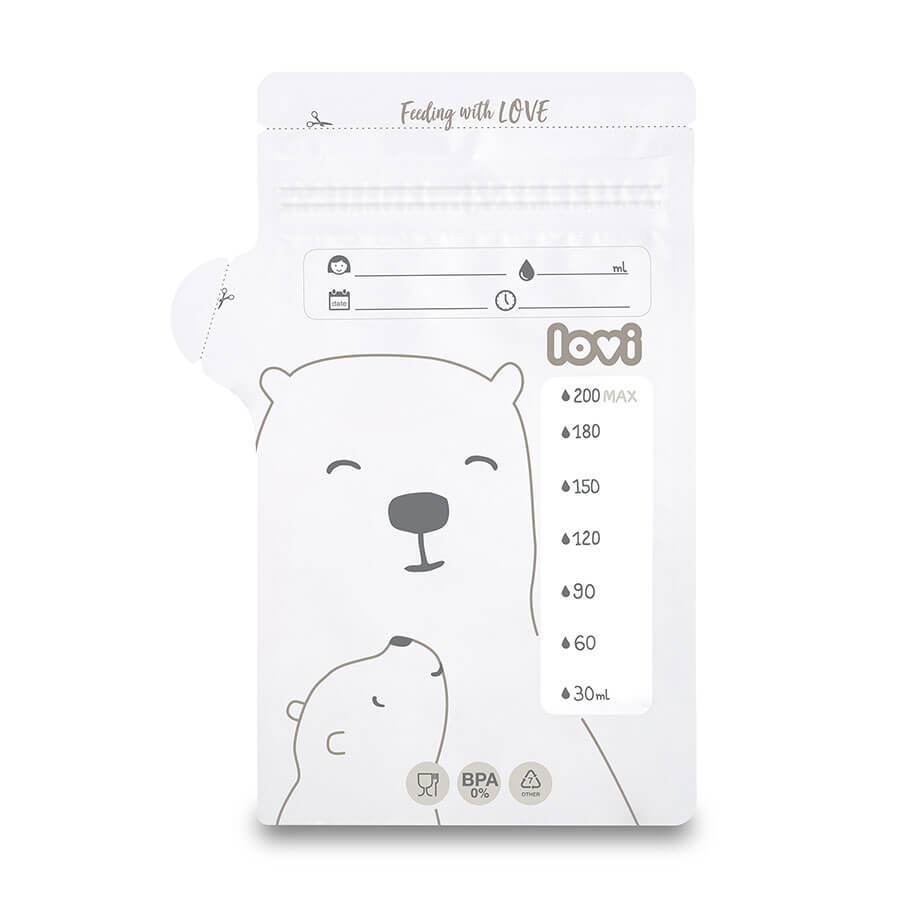 Torebki Lovi na pokarm, mleko mamy 