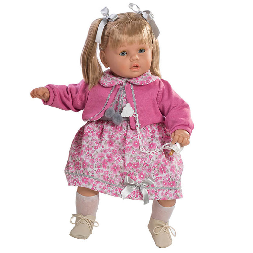 Lalka hiszpanka dla dziewczynki duża stojąca z włosami