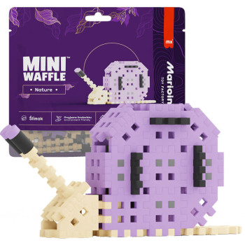 Klocki Mini Waffle Marioinex Ślimak