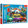 Puzzle 100 el. hot wheels pędzące samochody trefl zabawka układanka dla dzieci
