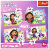 Puzzle 4w1 Trefl przygody gabi, puzzle dla czterolatki