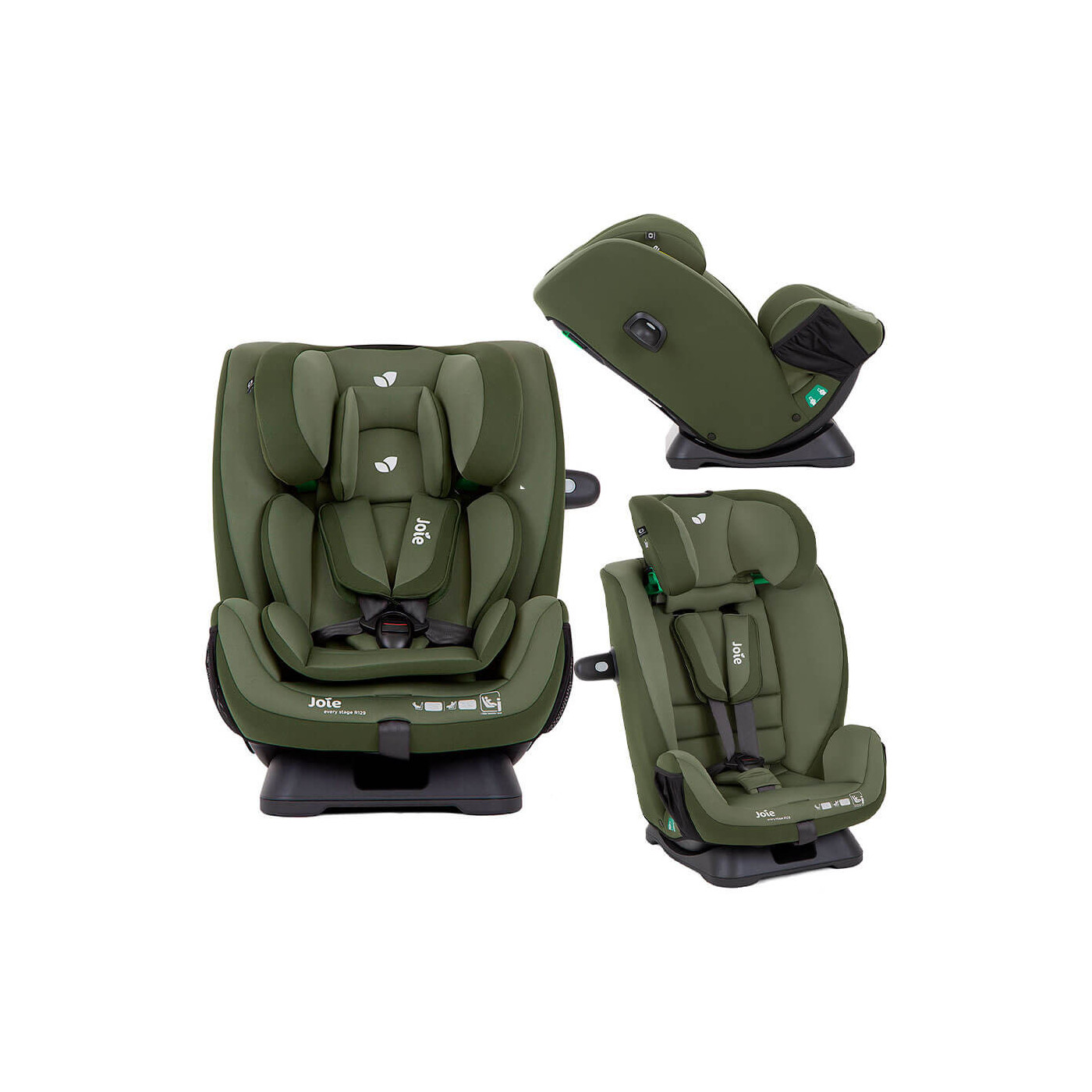 Fotelik Joie Every Stage R129 Moss dla dzieci 40-140 cm