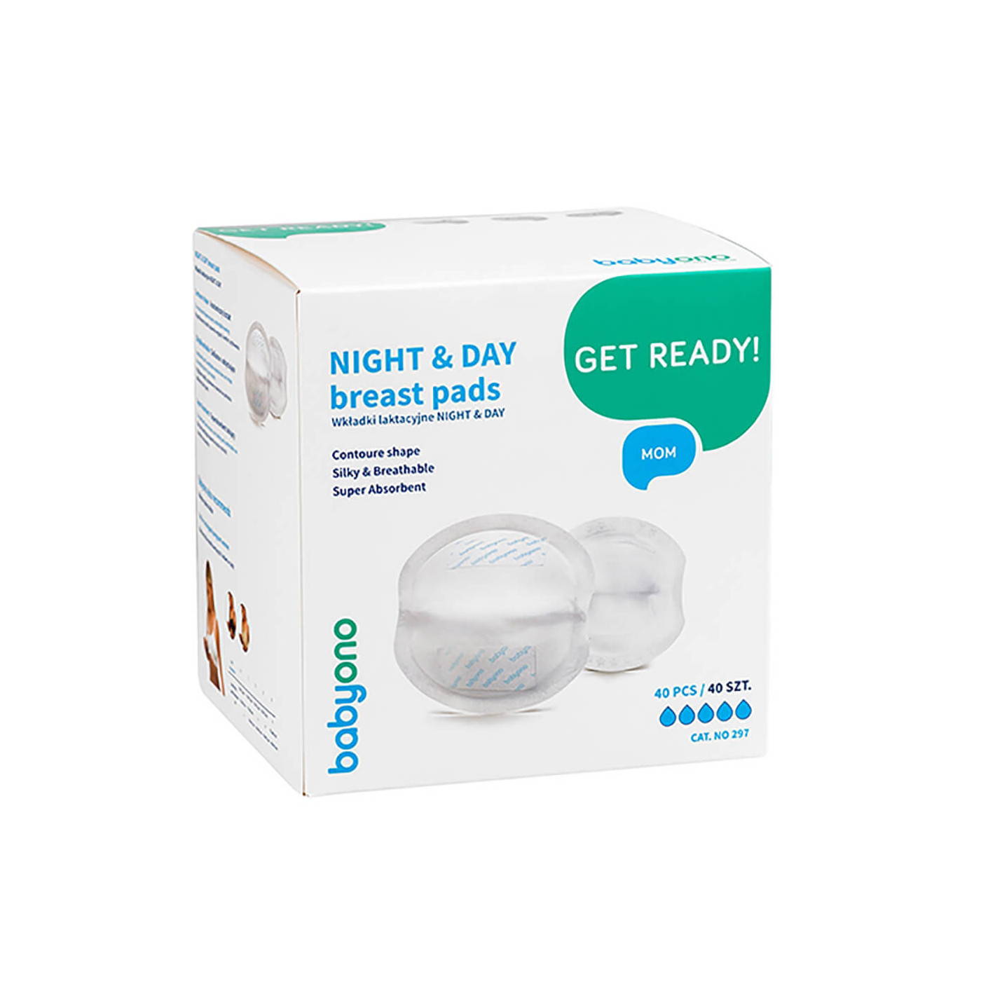 Wkładki laktacyjne 40 szt. babyono