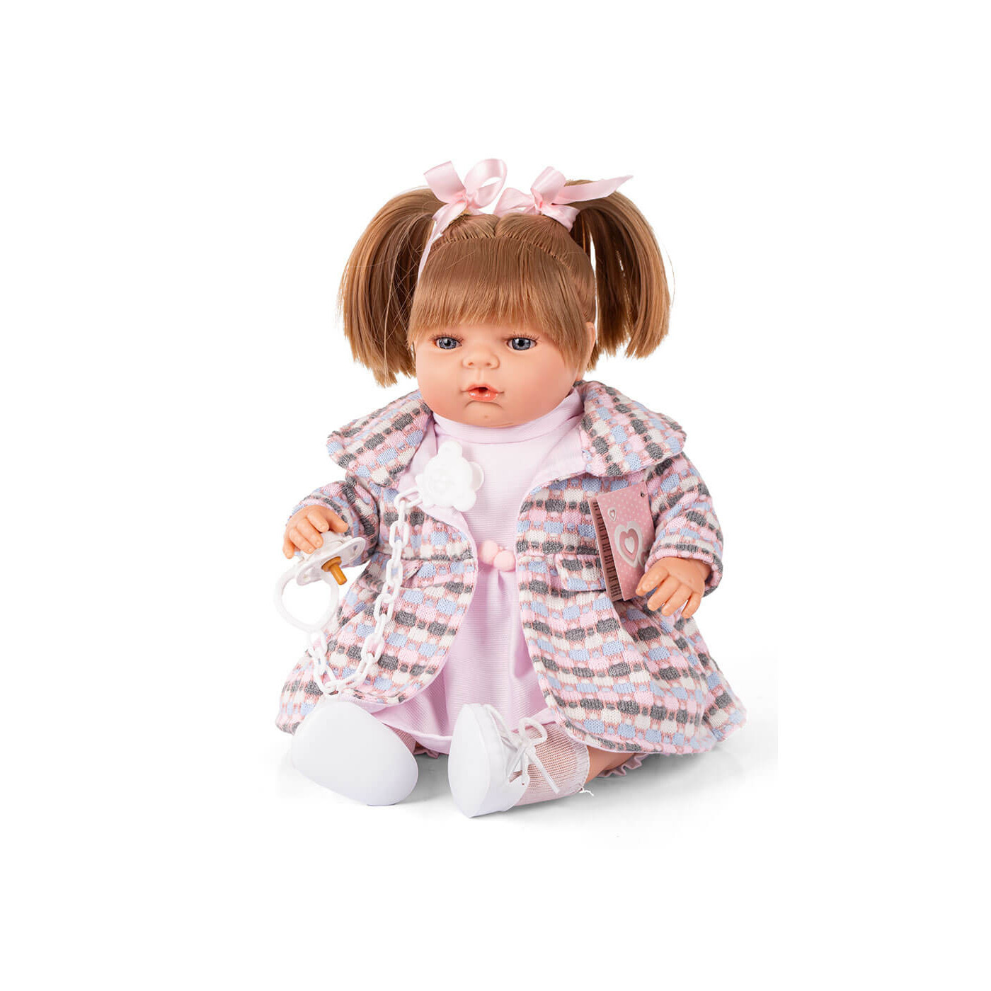 Lalka hiszpańska Maria funkcyjna, płacze i mówi 40cm