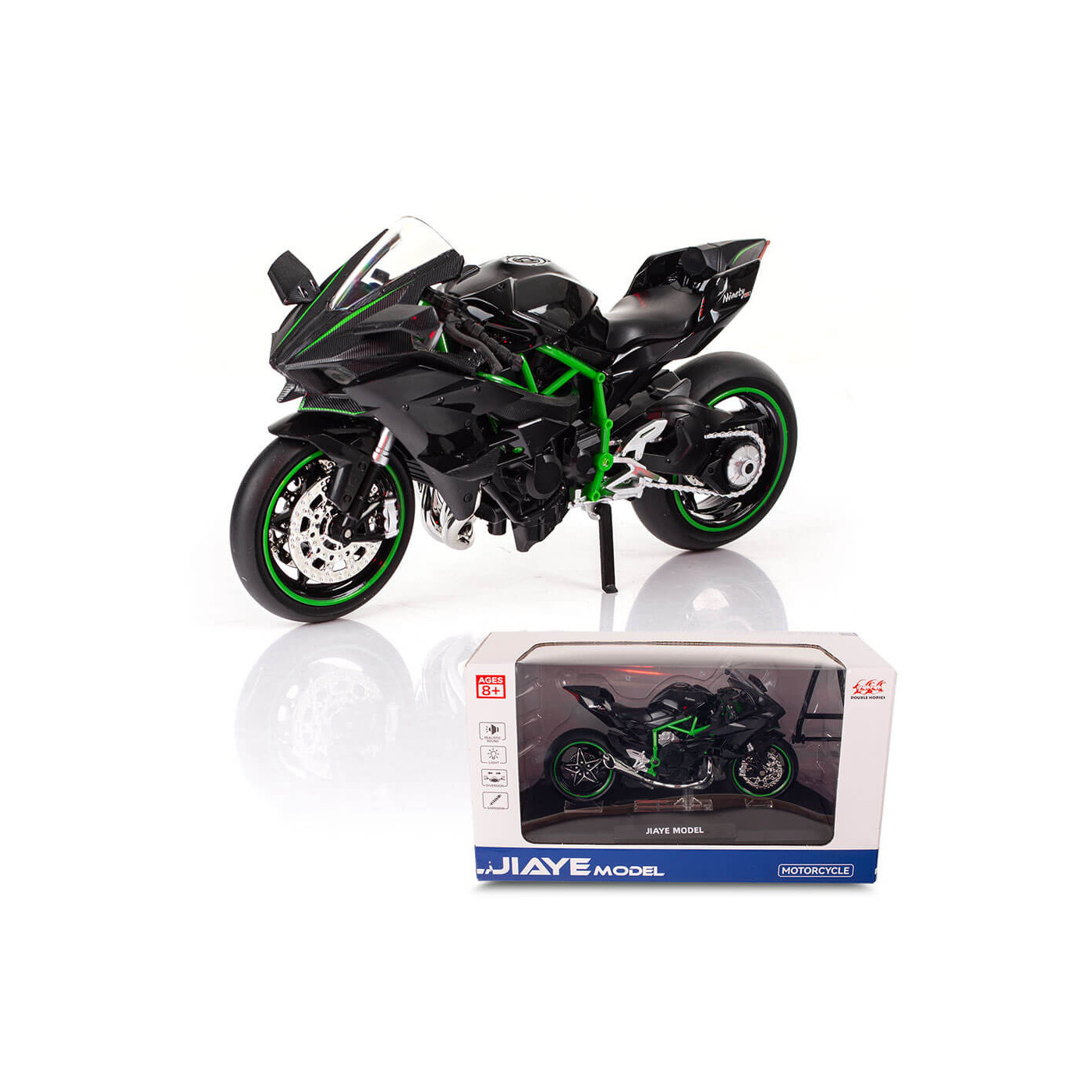 Motor, motocykl metalowy ŚCIGACZ Model kolekcjonerski