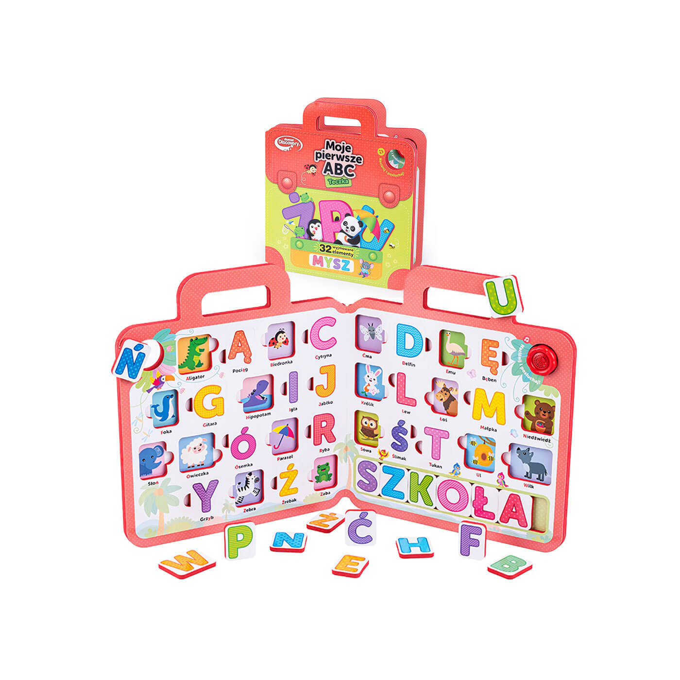 Puzzle dźwięki wokół nas moje pierwsze ABC Dumel 3+