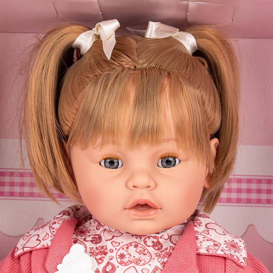 lalka dziewczynka duża dulzon
