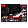 Wózek widłowy, widlak, podnośnik zabawka z akcesoriami, światło i dźwięk