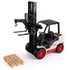 Wózek widłowy, widlak, podnośnik zabawka z akcesoriami, światło i dźwięk