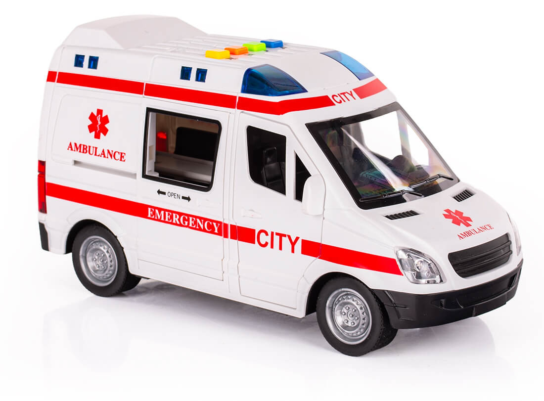 Ambulans autko karetka samochód zabawka