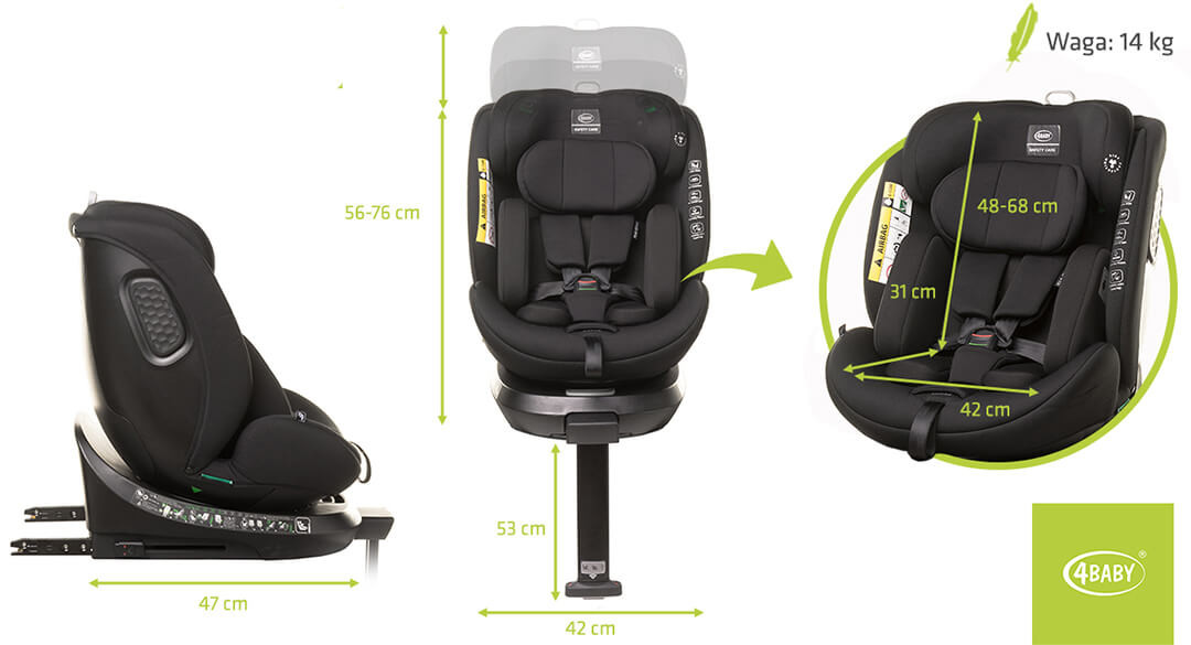 Regulacja zagłówka enzofix