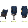 Fotelik samochodowy Enzo-Fix 360° I-Size 4baby RWF Obrotowy Isofix | Navy Blue