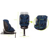 Fotelik samochodowy Enzo-Fix 360° I-Size 4baby RWF Obrotowy Isofix | Navy Blue