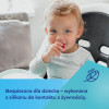 Miska silikonowa Canpol babies z 3 przegródkami i przyssawką 360 ml DOTS