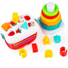 Zestaw Sortuj i Układaj, Sorter dla niemowlaka Dumel dla dziecka 6m+