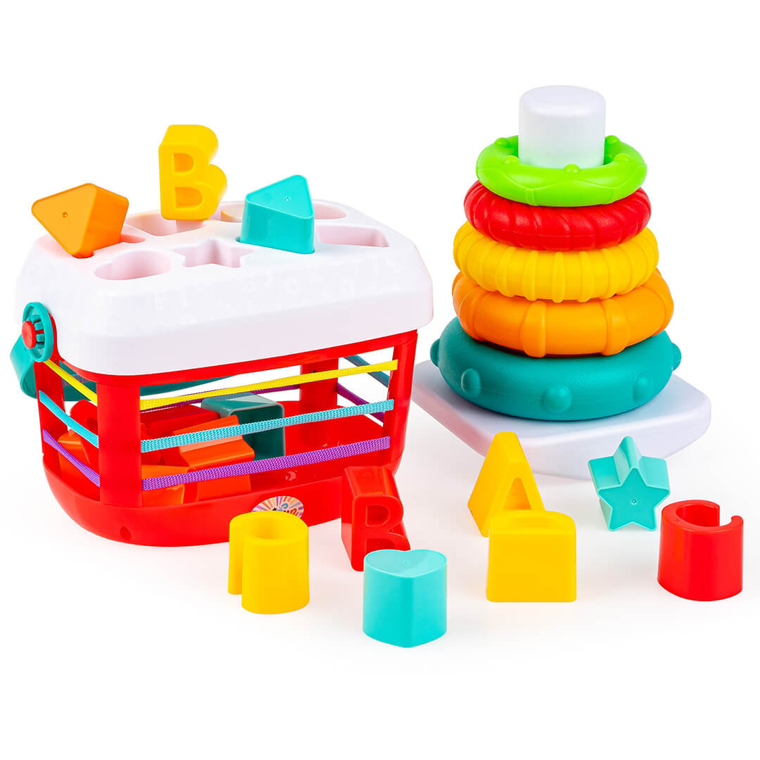 Zestaw zabawek dla dziecka Tulifun Sortuj i układaj