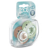 Smoczek uspokajający dla dziecka LOVI 3-6m Tie Dye Green 2 szt.