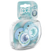 Smoczek uspokajający dla dziecka LOVI 3-6m Tie Dye Blue 2 szt.
