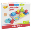 Układanka, Sorter kształtów drewniana zabawka dla dziecka Anek