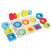 Układanka, Sorter kształtów drewniana zabawka dla dziecka Anek