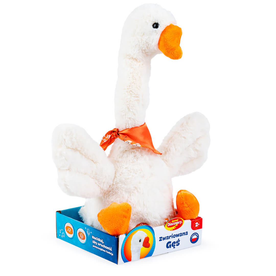 Zabawka interaktywna pluszak gąska