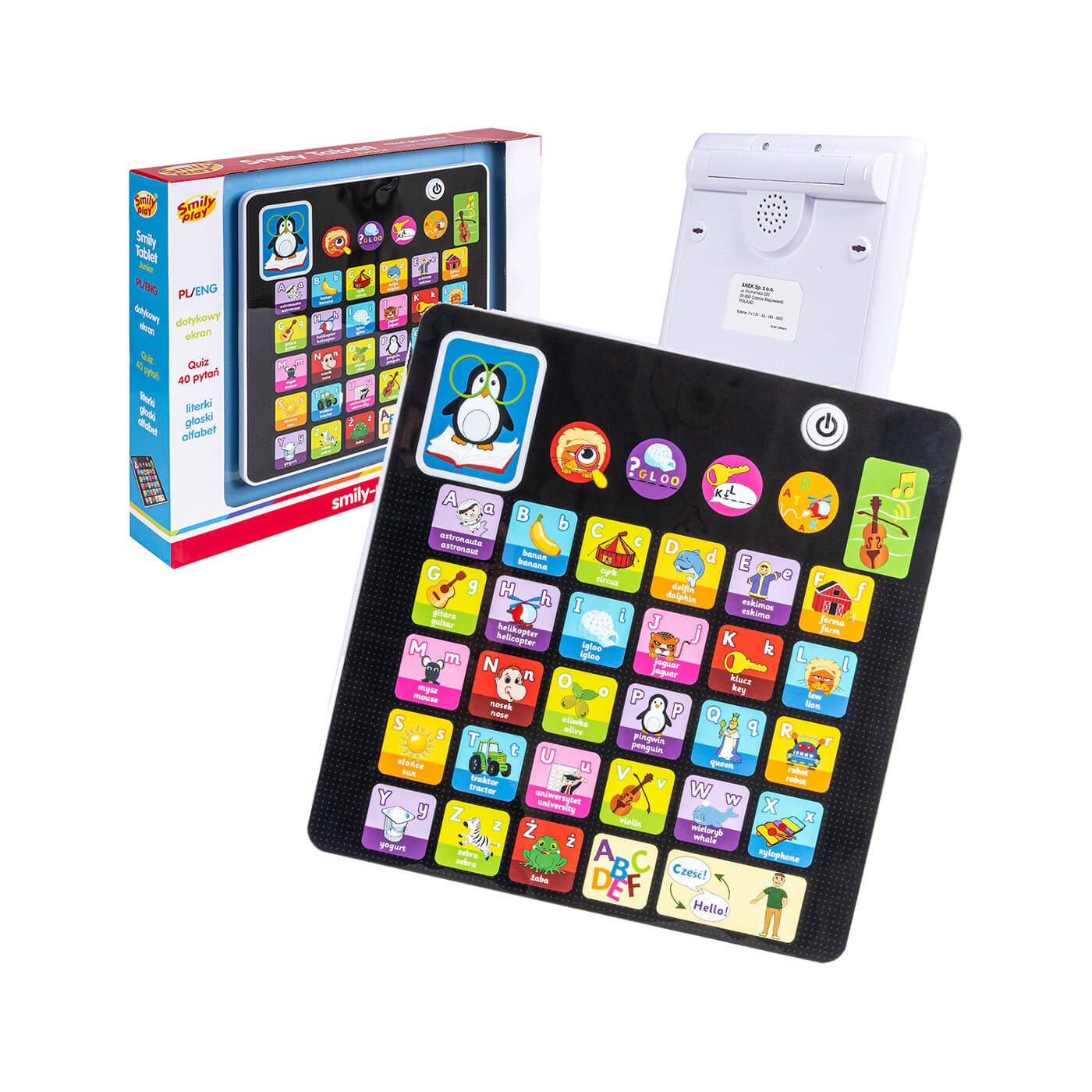 Tablet dla dziecka Anek Smily Play 18m+