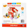 Drewniany domek farma, drewniana zabawka z figurkami Anek Smily Play