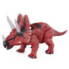 Dinozaur TRICERATOPS interaktywny, ruchoma głowa, figurka z dźwiękiem i światłem