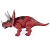 Dinozaur TRICERATOPS interaktywny, ruchoma głowa, figurka z dźwiękiem i światłem