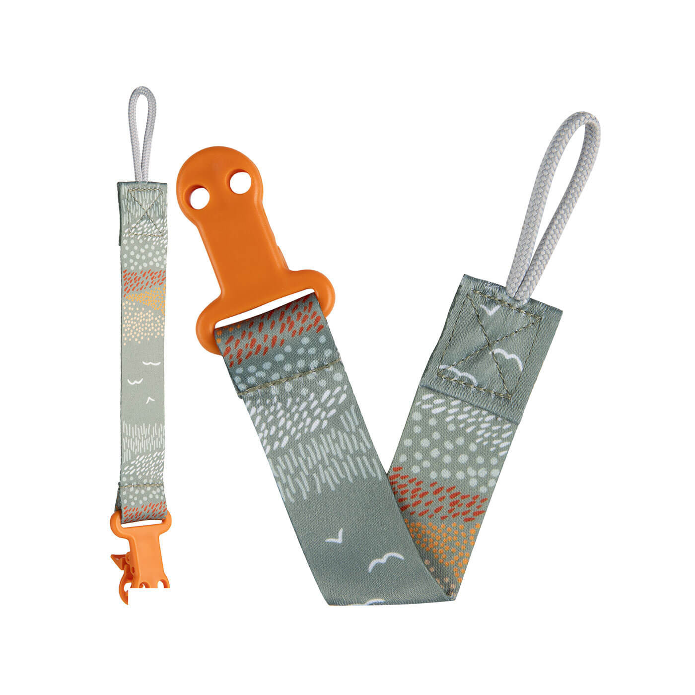 Tasiemka, zawieszka do smoczka uspokajającego - Mountains Canpol babies zielona