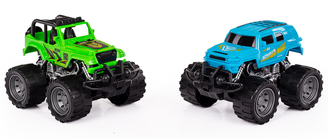 Auta terenowe dla dziecka do zabawy monster trucki