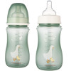 Butelka antykolkowa 240 ml z smoczkiem 3m+ EasyStart Geese Canpol