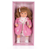 Lalka hiszpańska z włosami mówiąca, pachnąca w płaszczyku SANDRA 44cm
