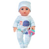 Lalka sikająca Natalia bobas siusiający 17 cm - nocnik, smoczek oraz butelka w zestawie