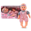 Lalka bobas interaktywny mówi, płacze, reaguje na smoczek 40 cm