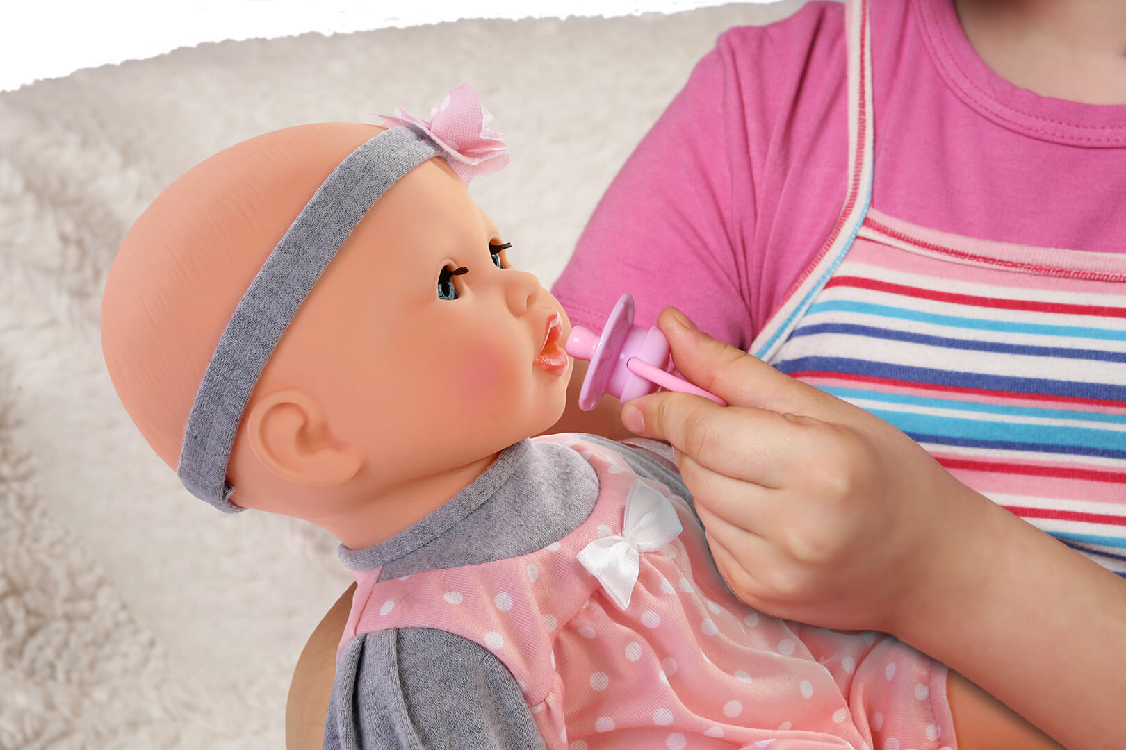 Lalka Natalka interaktywny bobas niemowlak