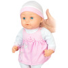Lalka bobas interaktywny płaczący z akcesoriami butelka, smoczek 40cm